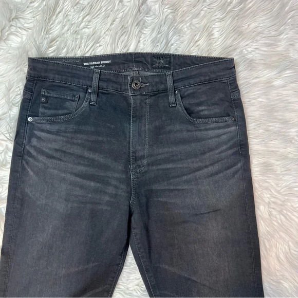 NWOT AG Farrah High Rise Skinny Jeans Grey Mist Denim Casual Women’s 29 - Picture 5 of 11